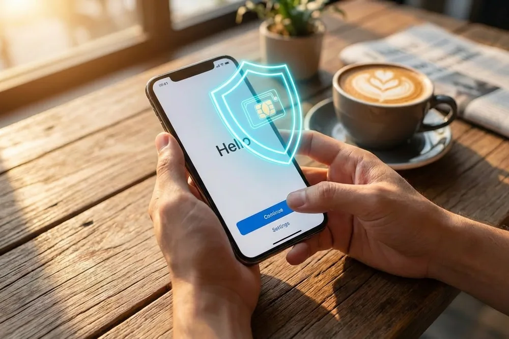 how to reset iphone without deleting esim
