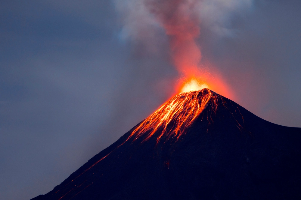 Volcanoes in Guatemala 